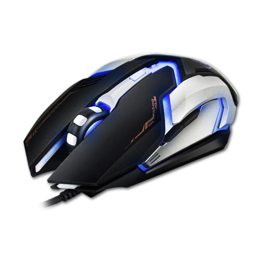 iMice V6 - Gaming Mus med LED-belysning