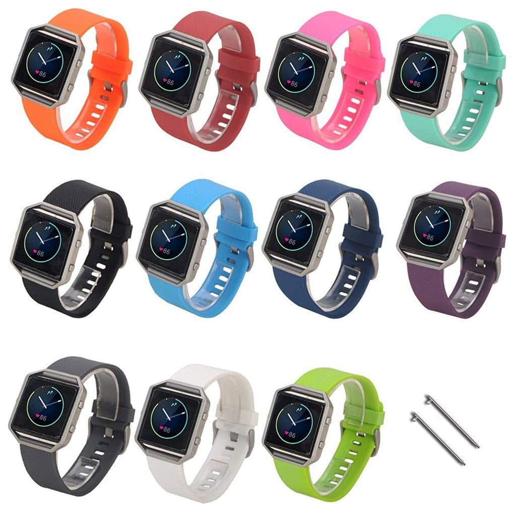 TPU-Armbånd kompatibelt med Fitbit Blaze