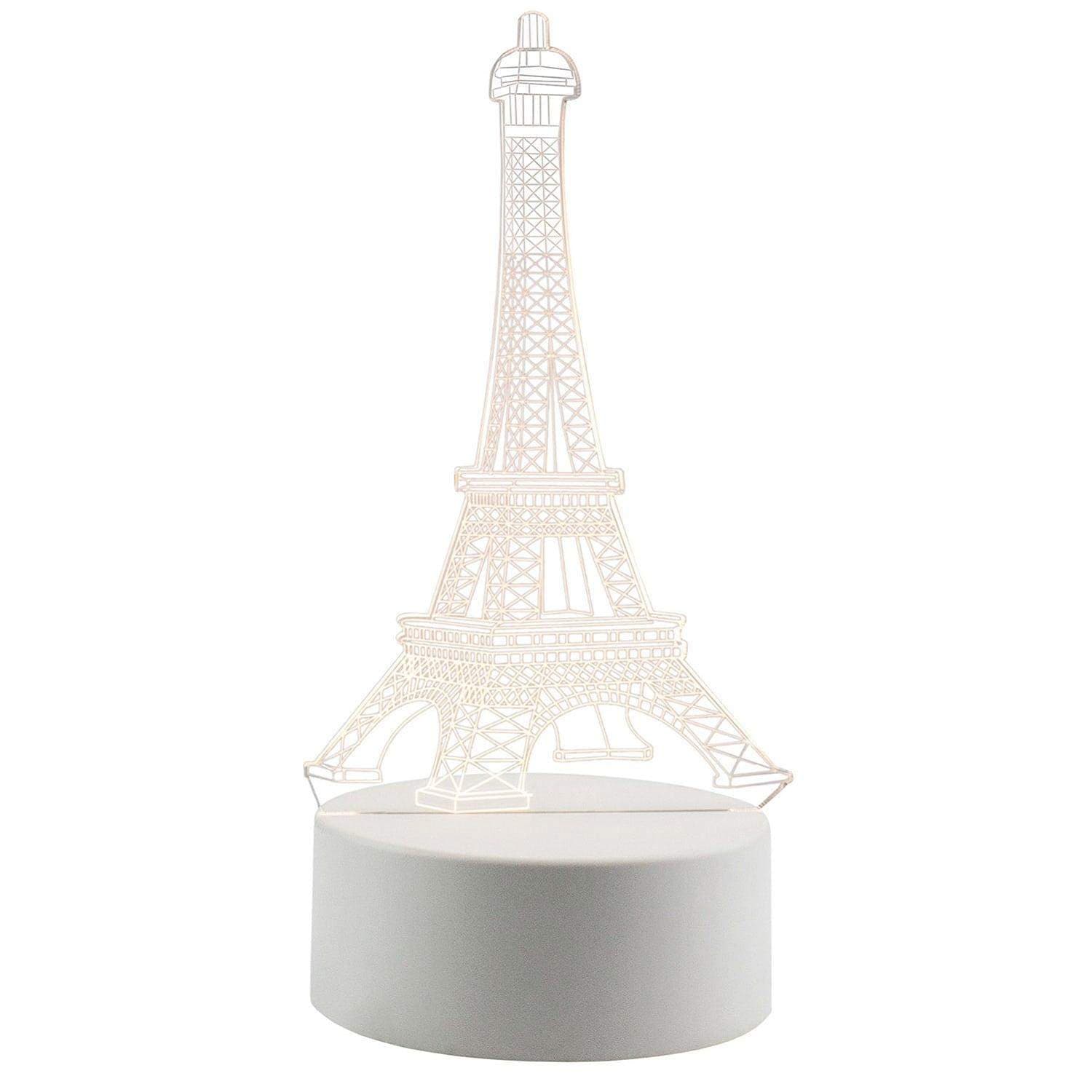 3D LED-Lampe - Eiffeltårnet