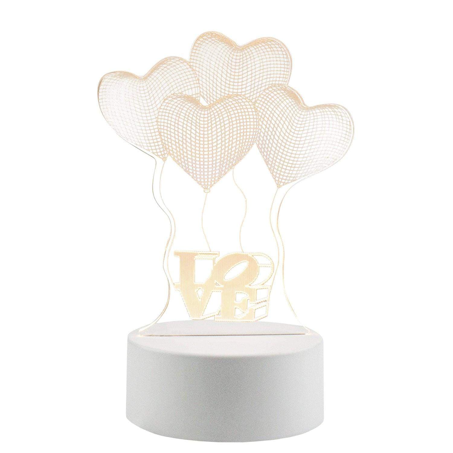 3D LED-Lampe - Ballonger