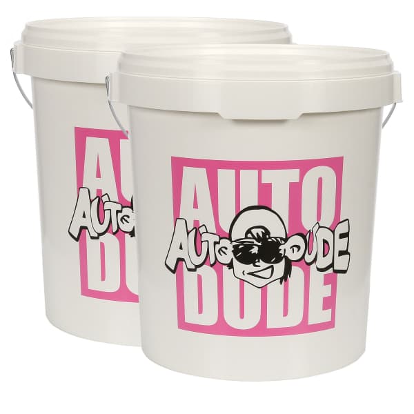 Vaskebøtte AUTODUDE 20,5 liter (ink. lokk), 2 stk.
