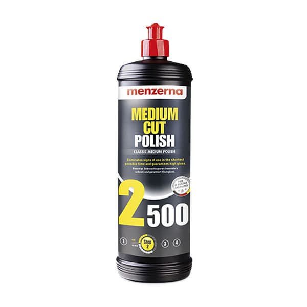 Poleringsmiddel Menzerna Medium Polish 2500, Rubbing / Polishing (1 steg), 250 ml