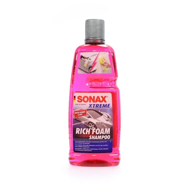 Forvask SONAX Xtreme Rich Foam Shampoo Berry - Skummende / Vokssikker, 1000 ml