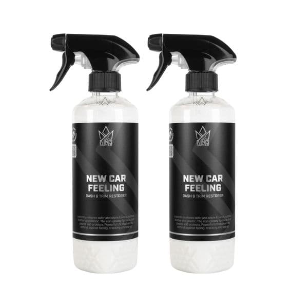 Plastbehandling KING CARTHUR New Car Feeling, 500 ml, 2 x 500 ml
