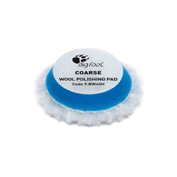 Poleringspute RUPES Polishing Wool Pad, Blå - DA Oscillerende, 45 mm, 1 stk