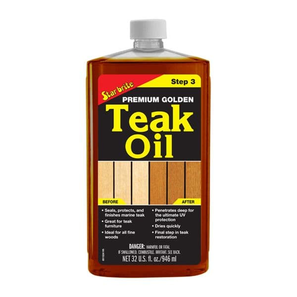 Teakolje STAR BRITE Premium Teak Oil (Step 3), 500 ml