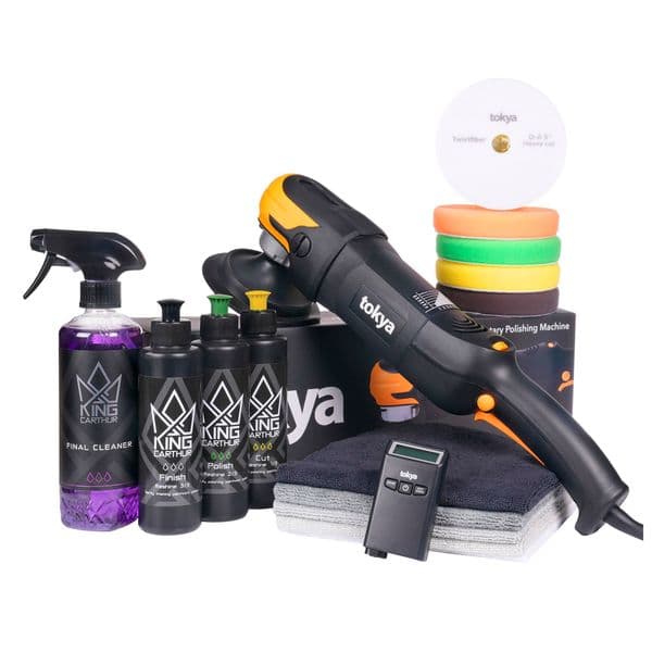 Poleringspakke TOKYA RP8 DELUXE - Roterende, DELUXE