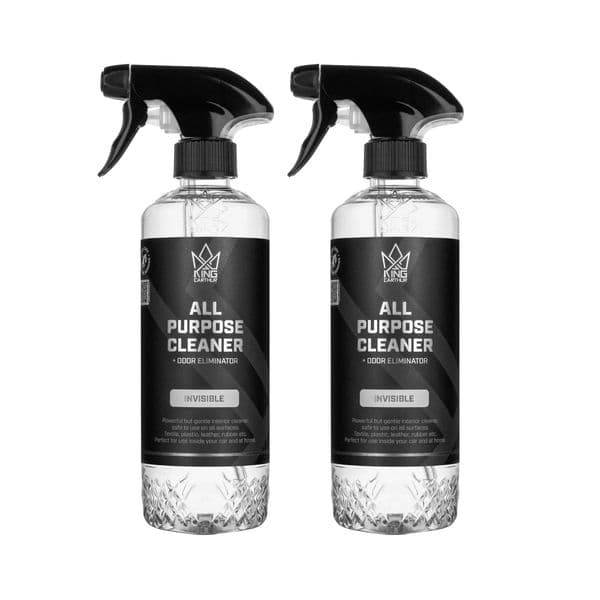 Interiørrengjøring KING CARTHUR APC + Odor Eliminator Invisible, 500 ml, 2 x 500 ml