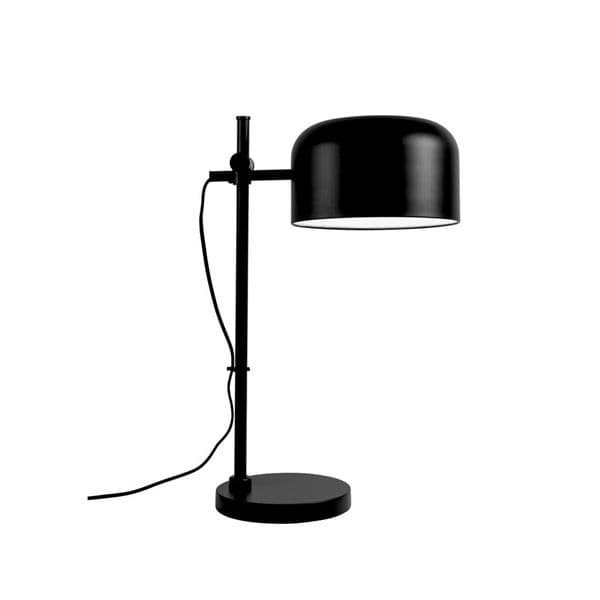 Bordlampe AIRAM Urban Desk L, E27, Svart