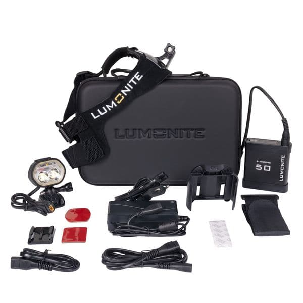 Skihjelmlykt LUMONITE Air2 - 2489 lm / Oppladbar