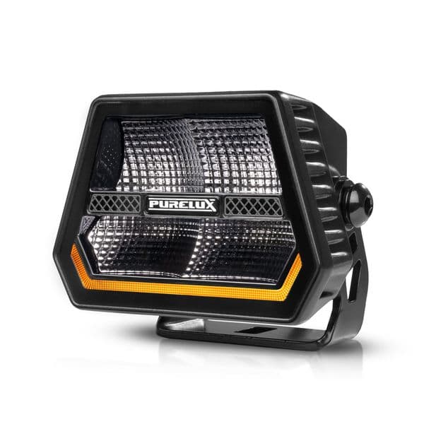 Arbeidslys PURELUX Panther Alpha 60 - 12 cm / 60W / Bred, 4000 K