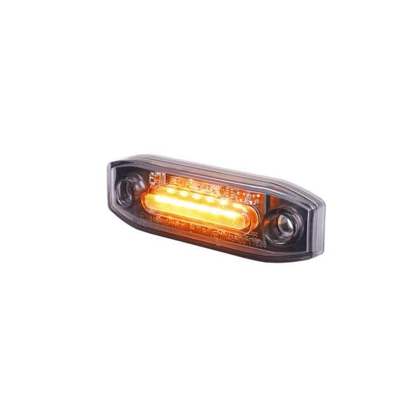 Posisjonslys PURELUX Spectre 6X - 12/24V / 3W / 78 mm, Oransje