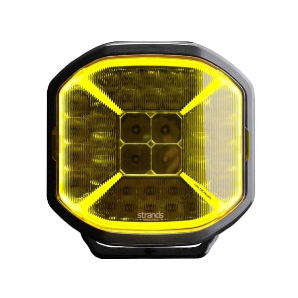 Steinsprutbeskyttelse STRANDS Siberia X Cover 9, Gul