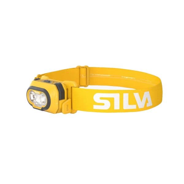 Hodelykt Silva Discover - 500 lm / Batteridrevet, Gul