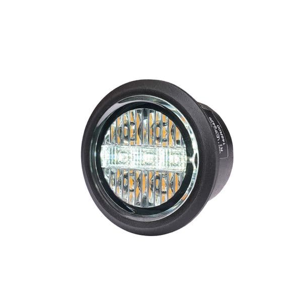 Varsellys / Strobelys PURELUX Spectre 7X - 12/24V / 2W / 32 mm, 7WX (Hvit)