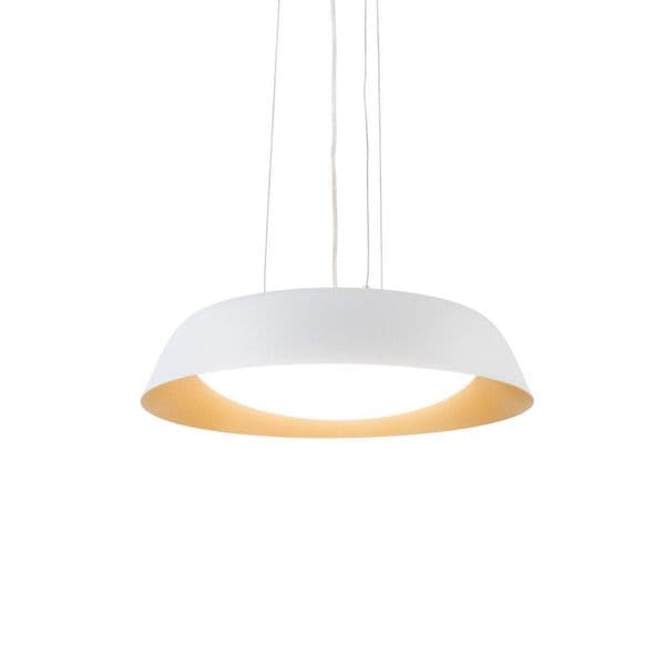 Pendellampe AIRAM Aidyl, 18W, Hvit/Champagne