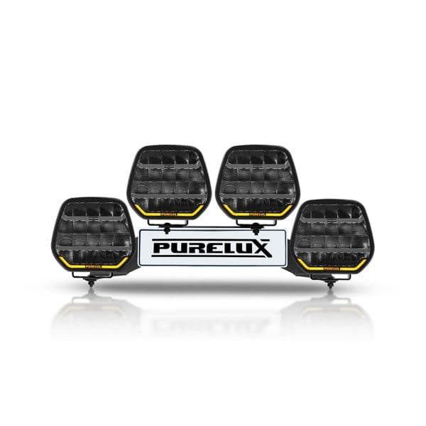 Extralyspakke PURELUX WRC 12, 840W / 49 000 lm, Svart