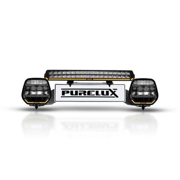 Ekstralyspakke PURELUX WRC 19, 472W / 30 000 lm, Svart