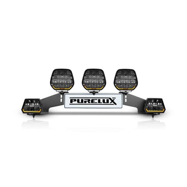 Ekstralyspakke PURELUX WRC 22, 564W / 36 000 lm, Svart