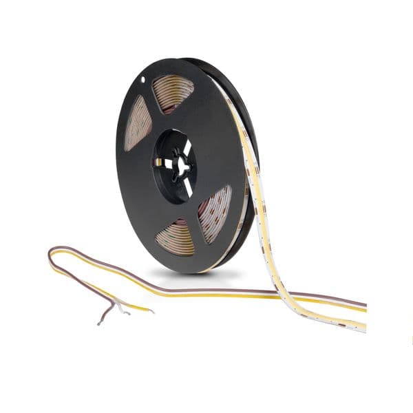 LED-stripe AGGE COB 24V CCT - 16W/m / 2700-6500K / IP20/IP65, 500 cm / IP65 (fuktige rom)