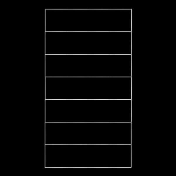 Garasjebelysning DR DIRT Garage Sky Gen2, Square 5, 240 x 418 cm