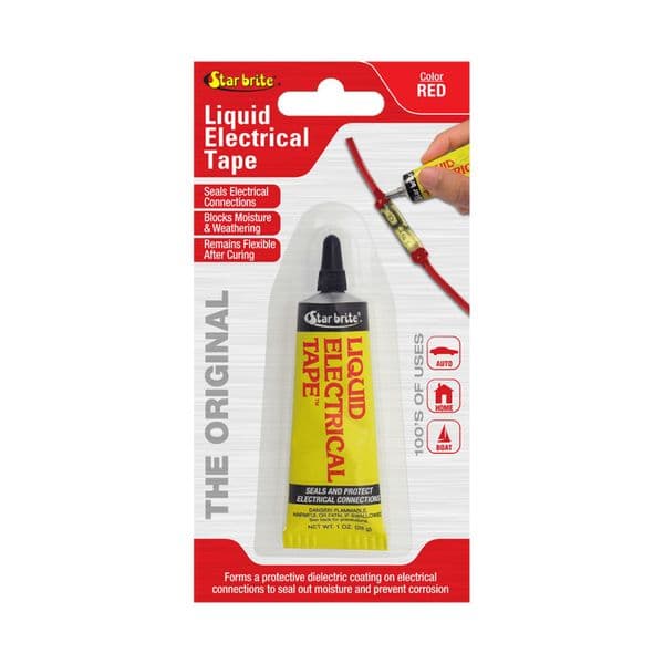 Flytende Elektrotape STAR BRITE Liquid Electrical Tape, 30 ml, Rød
