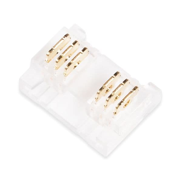 Skjøtekontakt for LED-stripe AGGE Strip to Strip, 0 cm, For RGB+CCT-stripe
