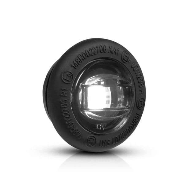 Posisjonslys PURELUX Spectre 3X Flash - 12/24V / 2W / 28 mm, Hvit