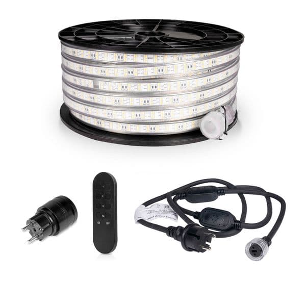 LED-stripepakke Gjerdebelysning AGGE, 25 m