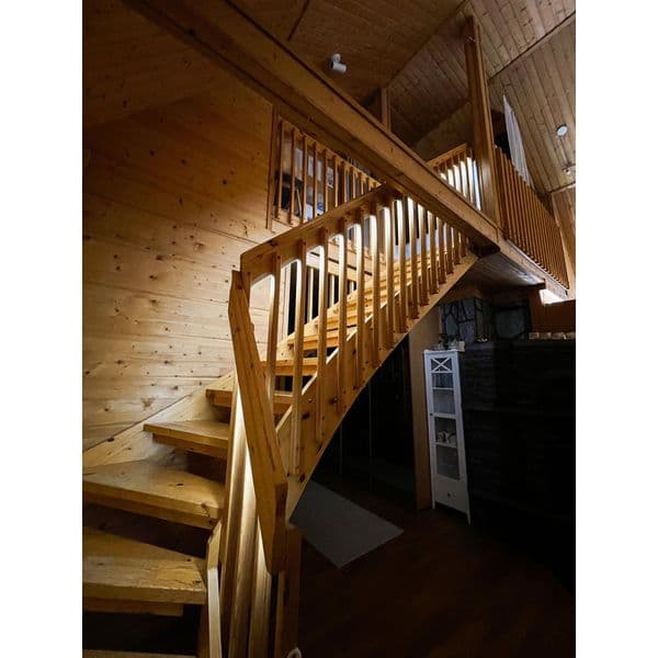 LED-stripepakke Trappebelysning AGGE (innendørs), 4000K / 5 m
