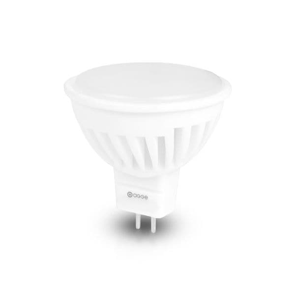 LED-pære AGGE Ceramic MR16 - 7W / Bred / Dimbar, 4000K