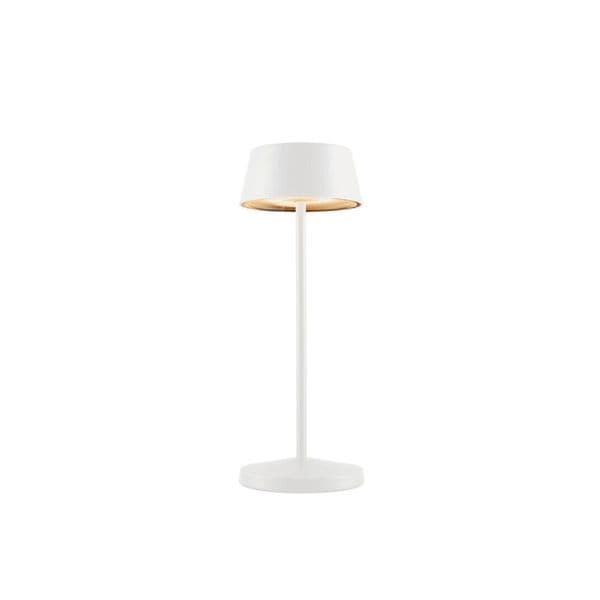 Bordlampe AIRAM Arik - 160 lm / Oppladbar, Hvit