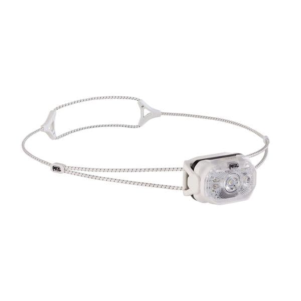 Hodelykt PETZL Swift LT - 380 lm / Oppladbar, Hvit