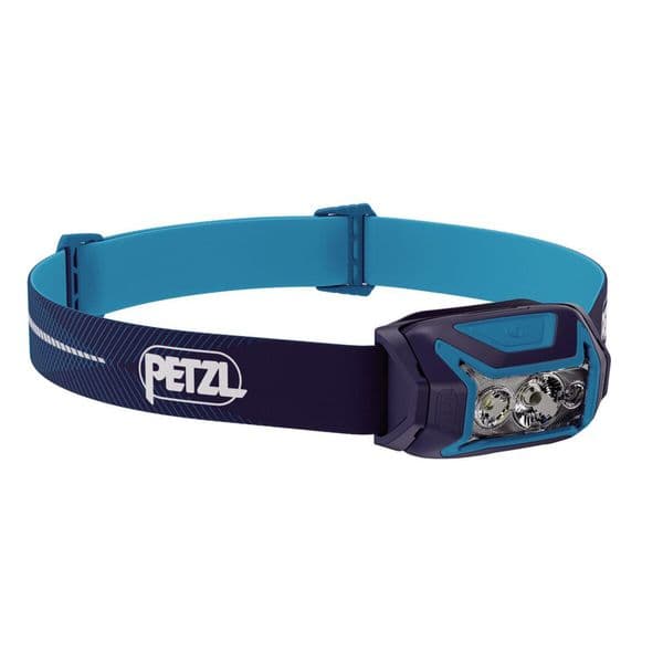 Hodelykt PETZL Actik Core - 625 lm / Oppladbar, Blå