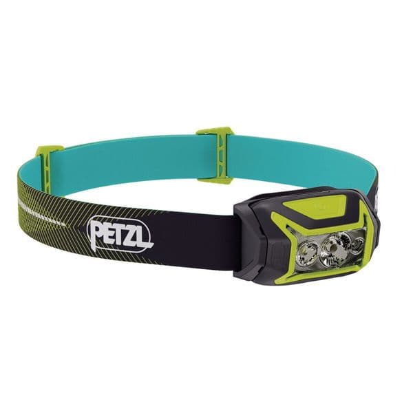 Hodelykt PETZL Actik Core - 625 lm / Oppladbar, Grønn
