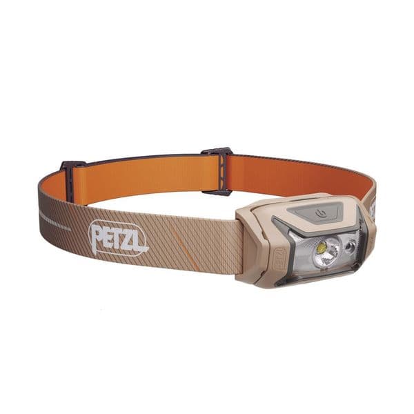 Hodelykt PETZL Tikka Core - 450 lm / Oppladbar, Brun
