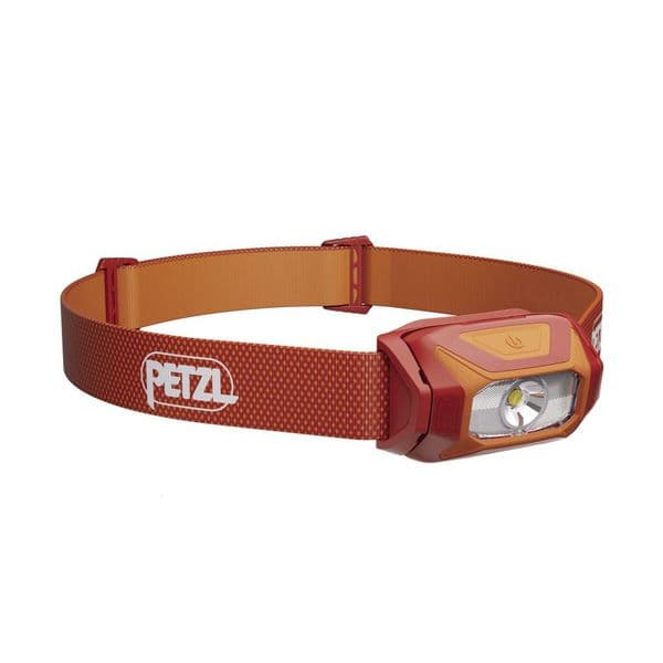 Hodelykt PETZL Tikkina - 300 lm / 3 x AAA, Rød