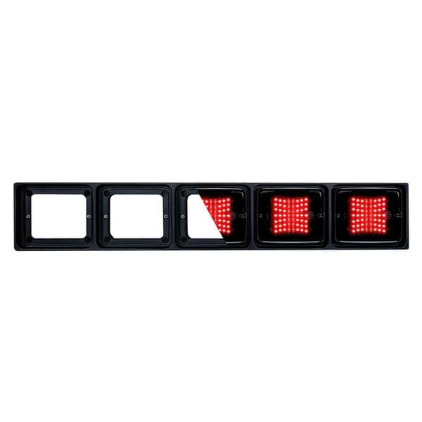 Monteringsramme STRANDS IZE LED frame 4Xsquare, Til 5 lys