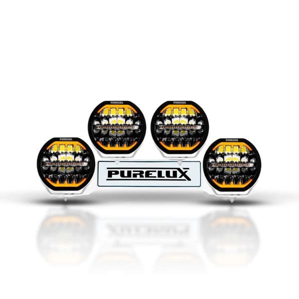 Ekstralyspakke PURELUX WRC 26, 640W / 46 500 lm, Med hvite Ranger 9 ekstralys