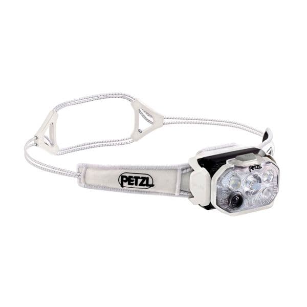Hodelykt PETZL Swift RL - 1200 lm / Oppladbar, Hvit