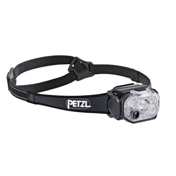 Hodelykt PETZL Swift RL - 1200 lm / Oppladbar, Svart