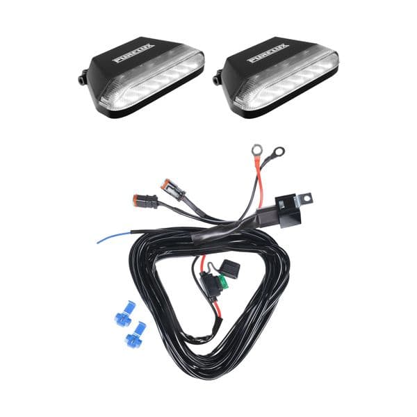 Ryggelys PURELUX Radar ADR - 9 cm / 32 W / Bred, 2 stk + Relésats