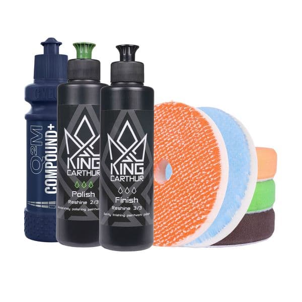 Poleringspakke TOKYA DSR - Oscillerende, 3 + 250 ml