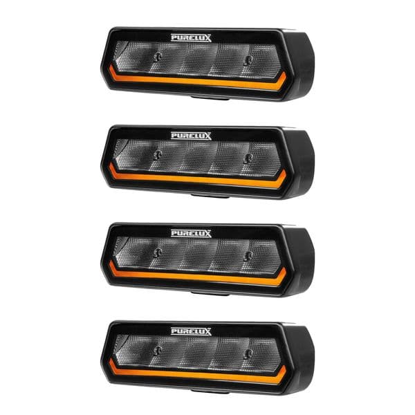 Arbeidslys PURELUX Panther Alpha 30 - 15 cm / 30W / Bred, 4 stk (4000K)