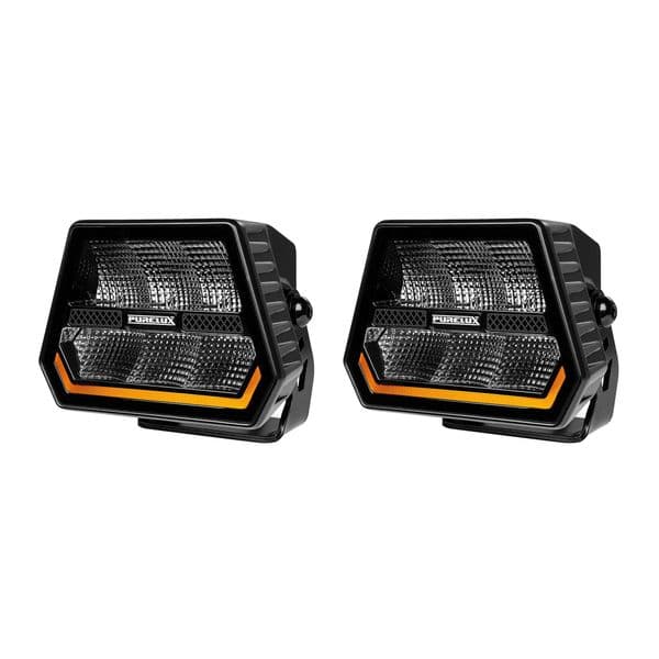 Arbeidslys PURELUX Panther Alpha 90 - 15 cm / 90W / Bred, 2 stk (4000K)