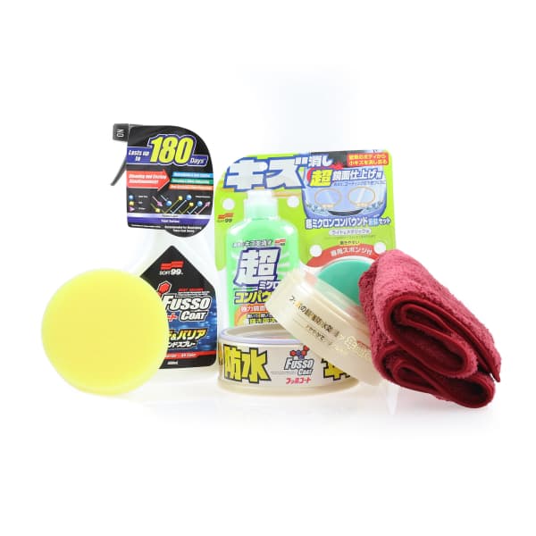 Bilvoks SOFT99 Fusso Coat White (2.0), 200 g, PREMIUM-pakke