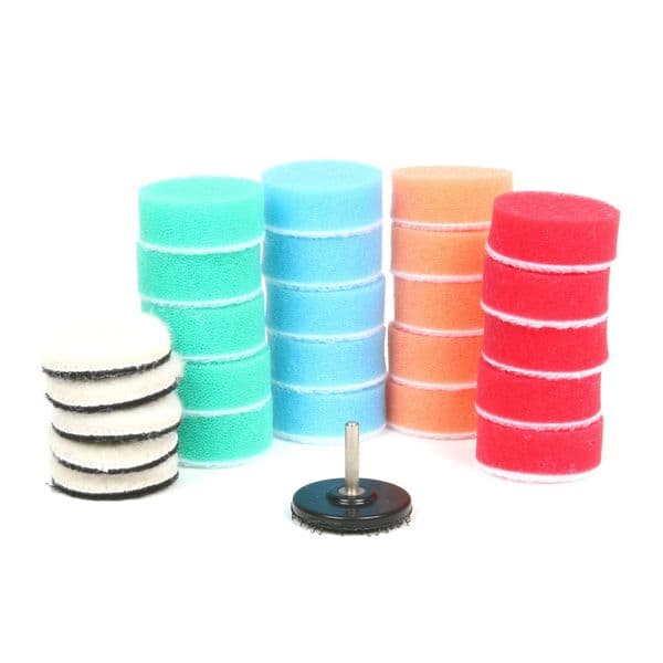 Poleringsputer TOKYA Mini, 25 stk., 27 mm
