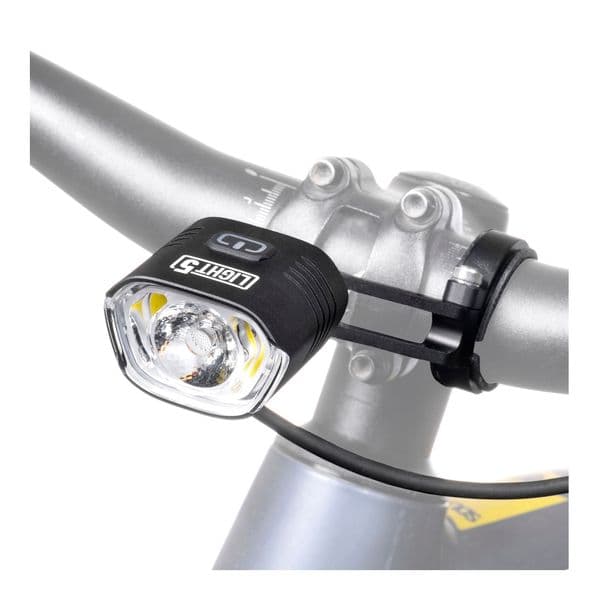 Elsykkellykt LIGHT5 EB1000 - 1000 lm / til Shimano, Kun lykt