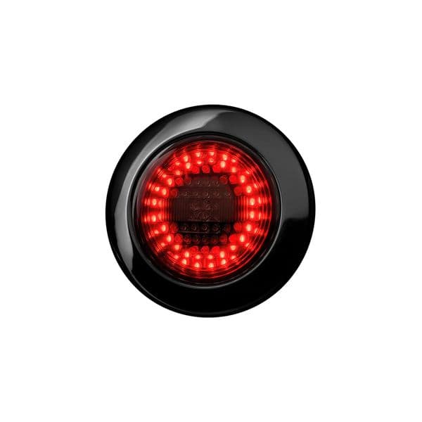 Baklys / Bremselys / Blinklys STRANDS Dark Knight Ize LED Tail/Brake/Indicator - 12/24V / 0.7-7W / 162 mm, Venstre