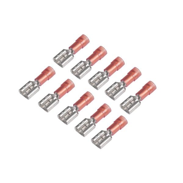 Kabelsko Abico Female 6.3 mm, 10 stk